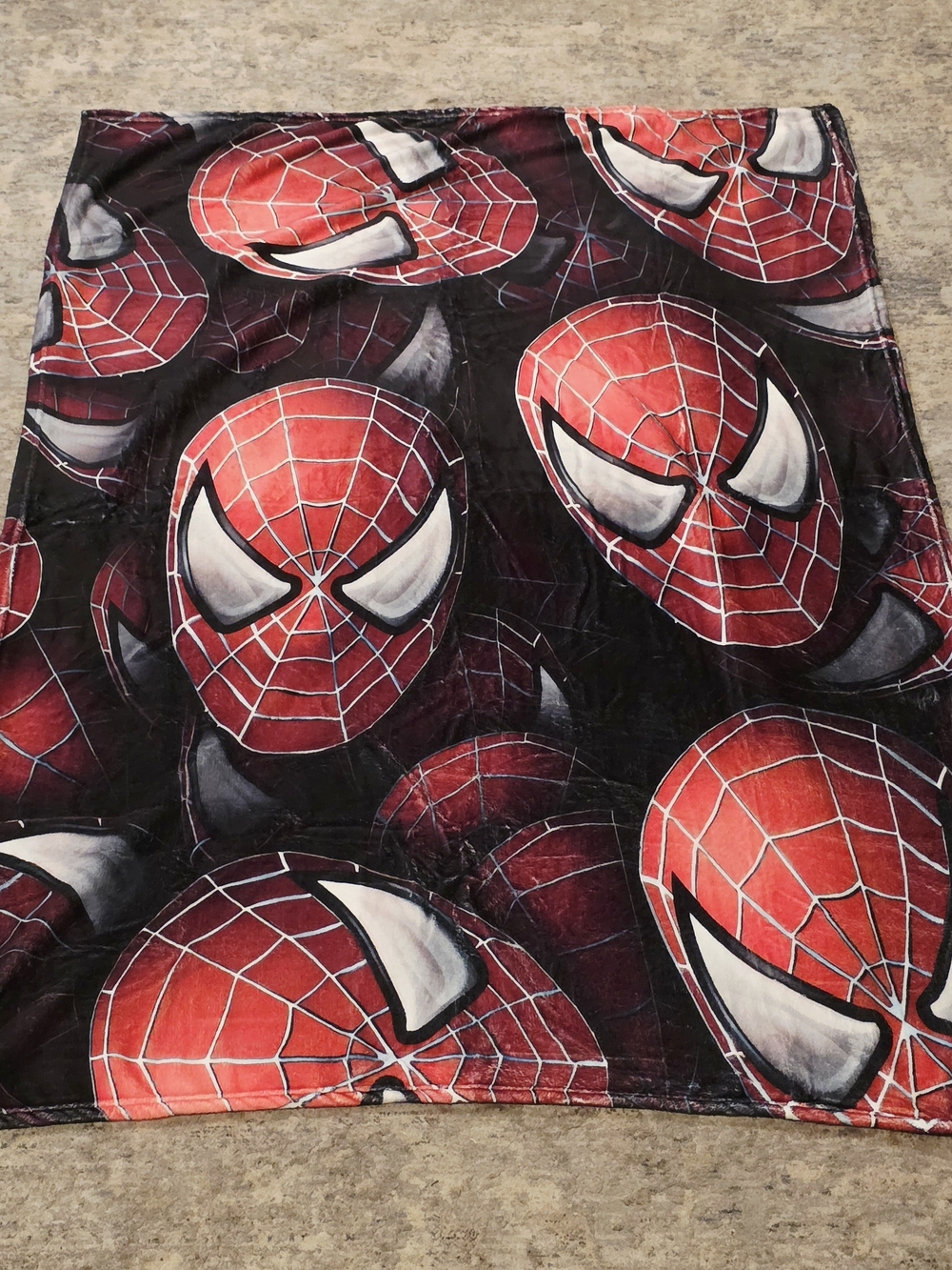 Marvel Spider-Man Kids/Teens Throw Blanket Multicolor Polyester 60x40" Washable
